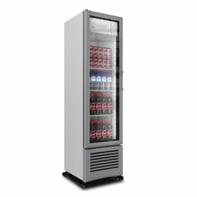 Imbera Vl80 1023672 Refrigerador Vertical 1 Puerta Cristal Luz Led 115V. 1/6 HP Envio por cobrar