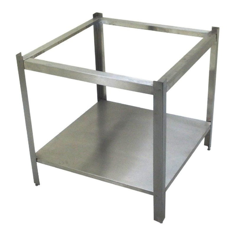 Inmeza BAS70i Base Inoxidable c/entrepano equipos 70 x 70 cm Acero Inoxidable