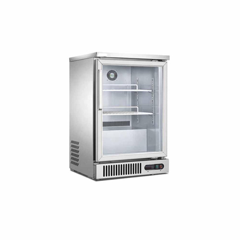 Migsa BE-SG-160 Refrigerador Back Bar de 1 Puerta de Cristal 180 lts