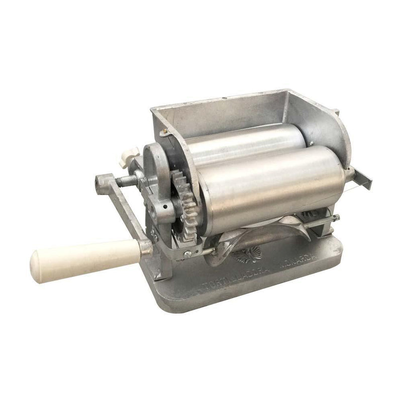 Monarca tt1 tortilladora manual de aluminio incluye cortador de 5"